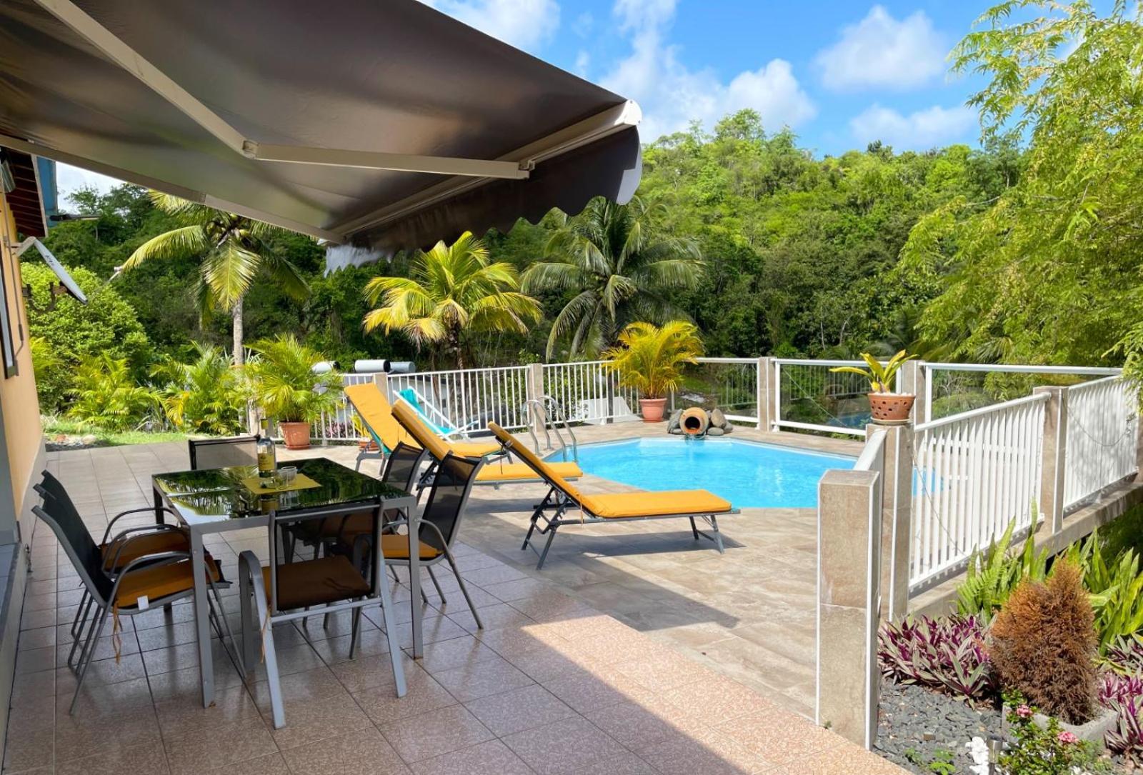 La Villa Ixora, Magnifique Villa Avec Piscine Les Abymes Kültér fotó